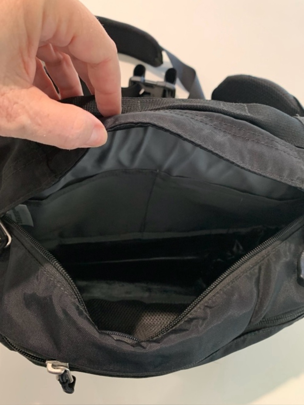 North Face Sport Hiker Lumbar Pack Hiking Waist Fanny Pack w/Refl Accents NWOT - Picture 10 of 12